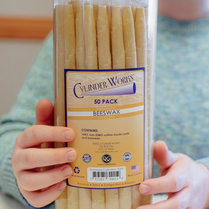 Beeswax Ear Candles – Professional Grade for Spas & Wellness Clinics